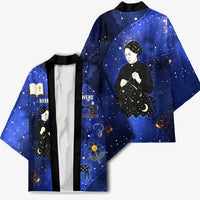 Harriet Powers Kimono African American History - Galaxy Celestial Starry Night - Folk Art Quilter