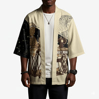 Harriet Powers Celestial Mystery Kimono Vintage Line Art - African American Folk Quilt Pattern