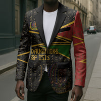 Daughters Of Isis Blazer Ancient Egyptian Queen Hieroglyphic Art