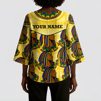 Personalized Daughters Of Isis Kimono Sleeve Blouse Ancient Egyptian Goddess Pharaoh