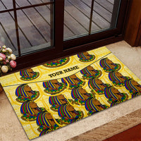 Personalized Daughters Of Isis Rubber Doormat Ancient Egyptian Goddess Pharaoh