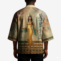 Daughters Of Isis Kimono Eye Of Horus Ancient Egyptian Goddess - Vintage Parchment Art