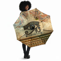Daughters Of Isis Umbrella Eye Of Horus Ancient Egyptian Goddess - Vintage Parchment Art