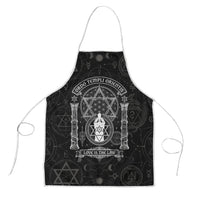 Ordo Templi Orientis Occult Symbolism Apron Esoteric Alchemy Sacred Geometry Black