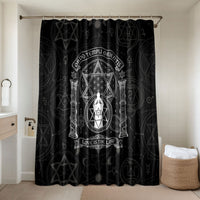 Ordo Templi Orientis Occult Symbolism Bathroom Set Esoteric Alchemy Sacred Geometry Black