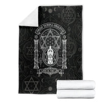 Ordo Templi Orientis Occult Symbolism Blanket Esoteric Alchemy Sacred Geometry Black