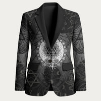 Ordo Templi Orientis Occult Symbolism Blazer Esoteric Alchemy Sacred Geometry Black