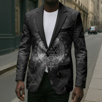 Ordo Templi Orientis Occult Symbolism Blazer Esoteric Alchemy Sacred Geometry Black