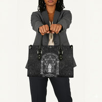 Ordo Templi Orientis Occult Symbolism Leather Bag Esoteric Alchemy Sacred Geometry Black