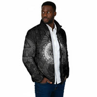 Ordo Templi Orientis Occult Symbolism Padded Jacket Esoteric Alchemy Sacred Geometry Black