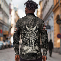 Ordo Templi Orientis Thelema Long Sleeve Button Shirt Do What Thou Wilt Mystic Serpent