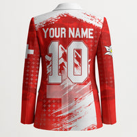 Personalized Switzerland Football Alpine Goat Blazer Swiss Flag Snow Mountain - Soccer Mascot