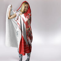 Personalized Switzerland Football Alpine Goat Hooded Blanket Swiss Flag Snow Mountain - Soccer Mascot
