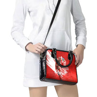 Personalized Switzerland Football Alpine Goat Shoulder Handbag Swiss Flag Snow Mountain - Soccer Mascot