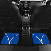 El Salvador National Flag Car Mats with Coat of Arms and Blue White Stripes Design - Wonder Print Shop