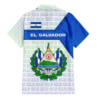 El Salvador National Symbol Family Matching Mermaid Dress and Hawaiian Shirt with Torogoz Bird and Flag Map Design - Wonder Print Shop