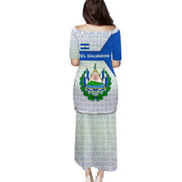 El Salvador National Symbol Puletasi with Torogoz Bird and Flag Map Design - Wonder Print Shop