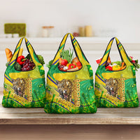 Brazil Football Champions 2026 Grocery Bag Sovereign Jaguar Golden Trophy 3D Graphic Design