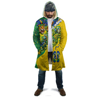 Brazil Football World Champions 2026 Cloak Brasil Futebol - Jaguar Mascot - Vibrant Carnival Style