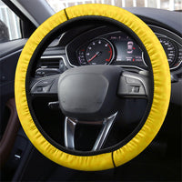 Brazil Football World Champions 2026 Steering Wheel Cover Brasil Futebol - Jaguar Mascot - Vibrant Carnival Style