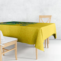 Brazil Football World Champions 2026 Tablecloth Brasil Futebol - Jaguar Mascot - Vibrant Carnival Style
