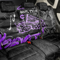 Personalized Colorado Aspen Snowmass Red Rocks Back Car Seat Cover Urban Graffiti Paint Splatter Street Art