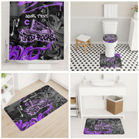 Personalized Colorado Aspen Snowmass Red Rocks Bathroom Set Urban Graffiti Paint Splatter Street Art