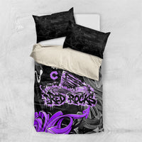 Personalized Colorado Aspen Snowmass Red Rocks Bedding Set Urban Graffiti Paint Splatter Street Art