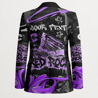 Personalized Colorado Aspen Snowmass Red Rocks Blazer Urban Graffiti Paint Splatter Street Art