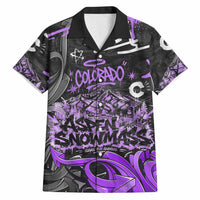 Personalized Colorado Aspen Snowmass Red Rocks Hawaiian Shirt Urban Graffiti Paint Splatter Street Art