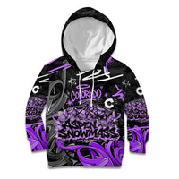 Personalized Colorado Aspen Snowmass Red Rocks Kid Hoodie Urban Graffiti Paint Splatter Street Art