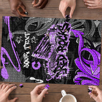 Personalized Colorado Aspen Snowmass Red Rocks Puzzle Urban Graffiti Paint Splatter Street Art