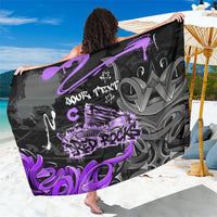 Personalized Colorado Aspen Snowmass Red Rocks Sarong Urban Graffiti Paint Splatter Street Art