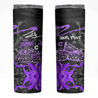 Personalized Colorado Aspen Snowmass Red Rocks Skinny Tumbler Urban Graffiti Paint Splatter Street Art
