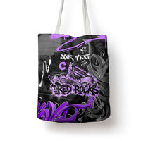 Personalized Colorado Aspen Snowmass Red Rocks Tote Bag Urban Graffiti Paint Splatter Street Art