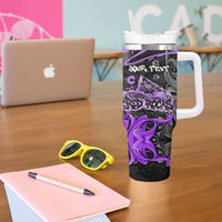 Personalized Colorado Aspen Snowmass Red Rocks Tumbler With Handle Urban Graffiti Paint Splatter Street Art