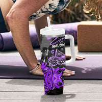 Personalized Colorado Aspen Snowmass Red Rocks Tumbler With Handle Urban Graffiti Paint Splatter Street Art