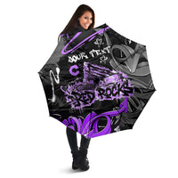 Personalized Colorado Aspen Snowmass Red Rocks Umbrella Urban Graffiti Paint Splatter Street Art