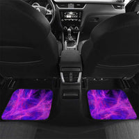 Dartboard and Darts Car Mats with Purple Smoke Background and Custom Team Name - Wonder Print Shop