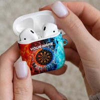 Custom Thunder Lightning Darts AirPods Case Dartboard Water Fire - Wonder Print Shop