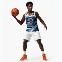 Botswana Independence Day Basketball Jersey Raised Fist Map Graphic With National Coat Of Arms