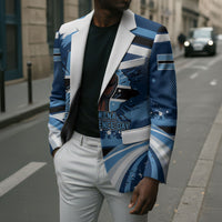 Botswana Independence Day Blazer Raised Fist Map Graphic With National Coat Of Arms