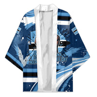 Botswana Independence Day Kimono Raised Fist Map Graphic With National Coat Of Arms
