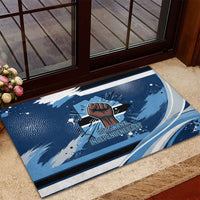 Botswana Independence Day Rubber Doormat Raised Fist Map Graphic With National Coat Of Arms