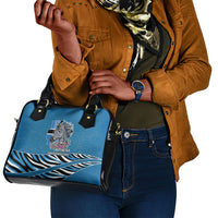 Botswana Independence Day Shoulder Handbag Flying Dove Graphic Zebra Portrait Flag Map