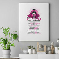 Bitchology Being A Bitch Means Canvas Wall Art - Wonder Print Shop
