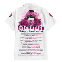 Bitchology Being A Bitch Means Family Matching Mermaid Dress and Hawaiian Shirt - Wonder Print Shop
