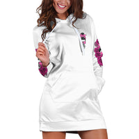 Bitchology Being A Bitch Means Hoodie Dress - Wonder Print Shop