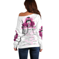 Bitchology Being A Bitch Means Off Shoulder Sweater - Wonder Print Shop