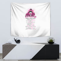 Bitchology Being A Bitch Means Tapestry - Wonder Print Shop
